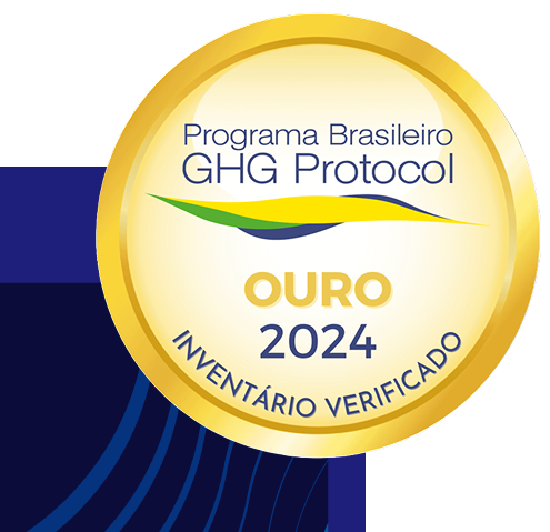 Gold Seal 2024 from the Brazilian GHG Protocol Program.