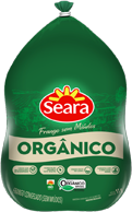 embalagem seara orgânico verde